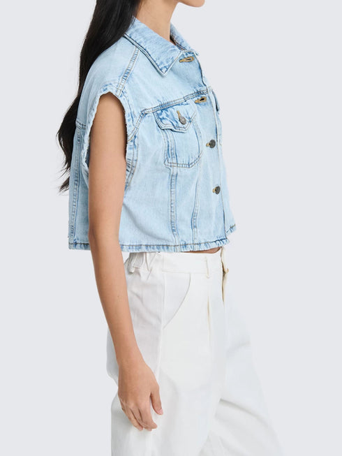 Gilet over jeans Two Way